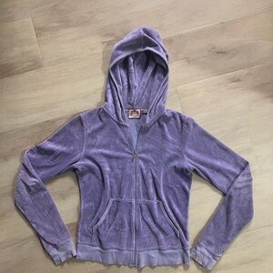 Juicy Couture  Purple Hoodie Jacket size M
